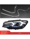 Set fibra reparatie lumini de zi DRL far stanga pentru BMW seria 3 G20, G21 facelift 2022-2026