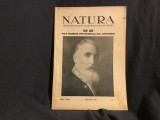 Revista Natura anul XXXIV nr 1 / ianuarie 1945 / 48 pagini !