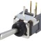 Comutator basculant ON-ON, SPDT, THT