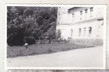 Bnk foto Manastirea Tismana - 1975, Alb-Negru, Romania de la 1950, Cladiri