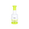 Tocator ceapa Floria, 9 x 23 cm, manual, plastic, Alb