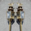Set de 2 superbe felinare antice