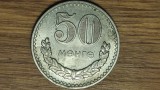 Mongolia - moneda de colectie rara ! - 50 mongo / menge 1981 - absolut superba !