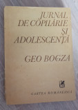 Jurnal de copilărie și adolescență - Geo Bogza