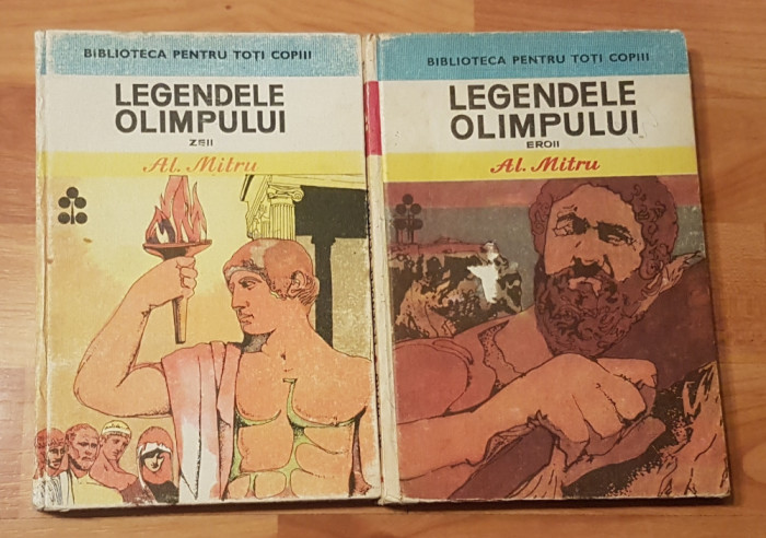 Legendele Olimpului de Alexandru Mitru. Zeii + Eroii