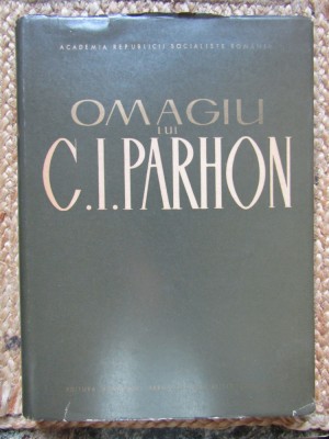 Omagiu lui C. I. Parhon foto