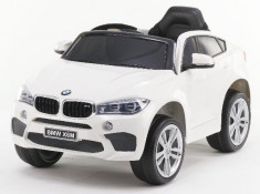 Masinuta electrica BMW X6M 2x35W 12V PREMIUM Alb foto