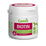 Cumpara ieftin Canvit Biotin - pentru blană lucioasă și sănătoasă 100 tbl. / 100 g