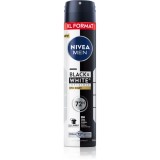 NIVEA MEN Black &amp; White Epic Night spray anti-perspirant pentru barbati 200 ml