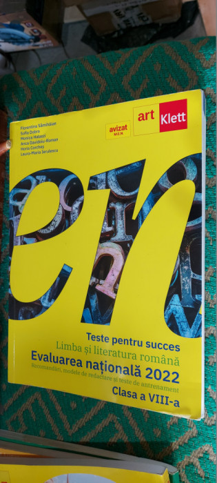 LIMBA SI LITERATURA ROMANA CLASA A VIII A EVALUAREA NATIONALA SAMIHAIAN DOBRA