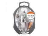Trusa Lampi de Rezerva OSRAM 7 Bucati H1 H7 P21W PY21W P21/5W R5W W5W Set de Lampi Auto Performance AutoTuning