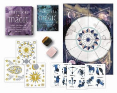 Practical Magic: Includes Rose Quartz and Tiger&amp;#039;s Eye Crystals, 3 Sheets of Metallic Tattoos, and More! foto