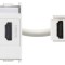 Priza conector HDMI 1M Vimar Plana alb 14346