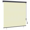 Jaluzea Rulou de Exterior Dungi Crem 180 x 250 cm tesatura