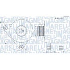 Alternator Bmw Seria 3, 5, 7, X5, Z3 Roadster; Land Rover Freelander I; Rover/Mg 75, Mg ZT, 2.0 CDT, 2.0 CDTI, 2.0 Td4, 3.0 D, 320 d, 520 D, 525 d, 7