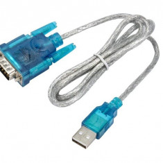 Adaptor AKYGA AK-CO-02 USB A 2.0 la RS-232 DB9 Cablu convertor D-Sub cu 9 pini, 1 m - RESIGILAT