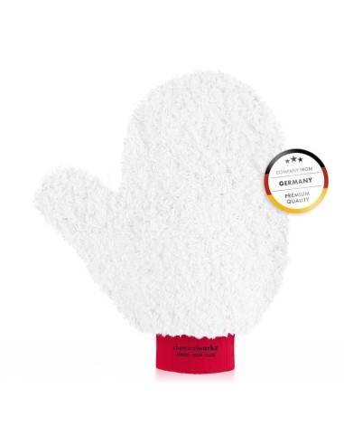 Mănușă microfibră spălare auto Chemicalworkz Thumb Wash Mitt Supersoft Rosu