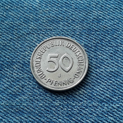 3m - 50 Pfennig 1988 J Germania RFG foto