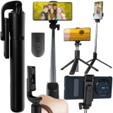 Selfie stick tip trepied cu telecomanda Bluetooth Izoxis 23518