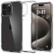 Husa pentru iPhone 15 Pro - Spigen Ultra Hybrid - Clear