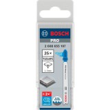 Bosch T 121 AFC - Set panze fierastrau pendular tija cu un prag de prindere (T) 92 mm metal taiere dreapta fina 25 bucati