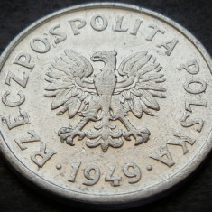 Moneda istorica 20 GROSZY - POLONIA, anul 1949 * cod 3608