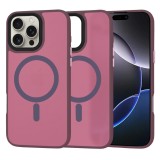 Husa iPhone 16 Pro Max Techsuit HaloFrost&Atilde;&sbquo;&Acirc;&nbsp;MagSafe Series, bordo