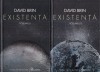 Carti SF David Brin - Existenta, 2 volume, 2016, colectia Science Fiction Masters, 13x20cm, cartonate, romana, stare buna