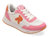 Cumpara ieftin Pantofi sport RIEKER roz, W2404, din material textil