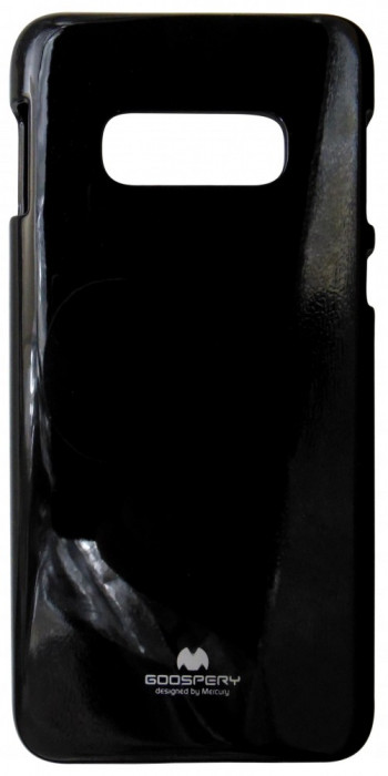 Husa silicon TPU Mercury Goospery Jelly neagra pentru Samsung Galaxy S10e (G970F)