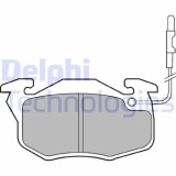 Set placute frana disc Citroen Ax, C15, Saxo, Zx; Mega Club, Club II; Peugeot 106 I, 106 II, 306; Renault 19 II, 19 II Chamade, Clio I, OE 1611457980