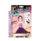 Set creativ Buki France Fashion Designer - Deseneaza rochii de seara