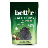 Chips din Kale cu Ciocolata Raw Bio 30 grame Bett&#039;r