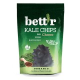 Cumpara ieftin Chips din Kale cu Ciocolata Raw Bio 30 grame Bett&#039;r