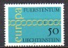 LIECHTENSTEIN 1971, EUROPA CEPT, serie neuzata, MNH, Nestampilat