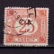 RO 1899 , Taxa de factaj 25B filigran PR - pozitii diverse , stampilat