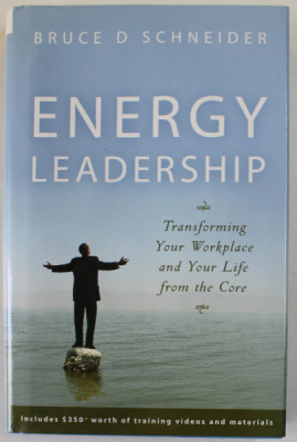 ENERGY LEADERSHIP by BRUCE D. SCHNEIDER , TRANSFORMING YOUR WORKPLACE AND YOUR LIFE FROM THE CORE , 2008 foto