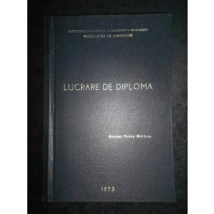 Studiul biologiei, ecologiei si combaterii gandacului de colorado (1973)