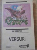 Versuri Ion Minulescu - Editura Minerva, 1988, Colectia Patrimoniu, Carte Poezie Romaneasca, 318 pagini