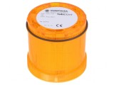 Semnalizator LED Galben 24V IP65