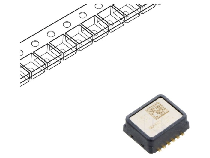 Accelerometru triaxial SPI, -2...2g