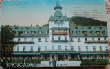 Carte postala, Calimanesti Hotelul Societatii Govora Calimanesti, perioada interbelica