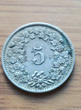 Moneda Elvetia 5 Rappen 1919, Europa