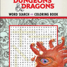 Dungeons & Dragons Word Search and Coloring