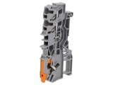 Conector &Icirc;mbinare Șine 0,25-2,5mm2 3 Borne Gri, Wago