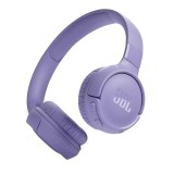 Cumpara ieftin Casti audio On-Ear JBL Tune 520BT, Bluetooth, Asistent vocal, Pure Bass, Autonomie 57 ore, Violet