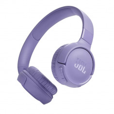 Casti audio On-Ear JBL Tune 520BT, Bluetooth, Asistent vocal, Pure Bass, Autonomie 57 ore, Violet