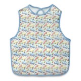 Baveta pentru copii, babyjem, fara maneci, 32x37 cm (culoare: bleu)