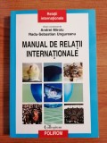 Andrei Miroiu/Radu-Sebastian Ungureanu (coordonatori), Manual de relații internaționale