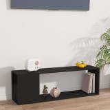 VidaXL Comodă TV, negru, 100x24x32 cm, PAL
